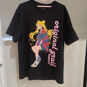SAILORMOON x ORIGINAL GRAIL T-Shirt - Size Large Unisex